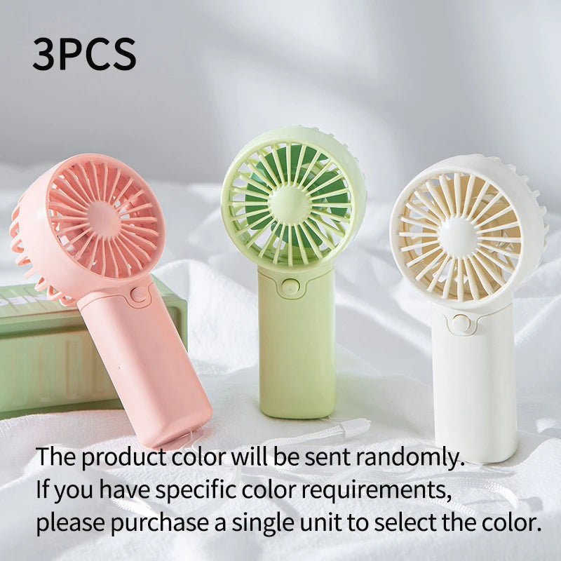 Portable Handheld Mini Fan (Bundle)