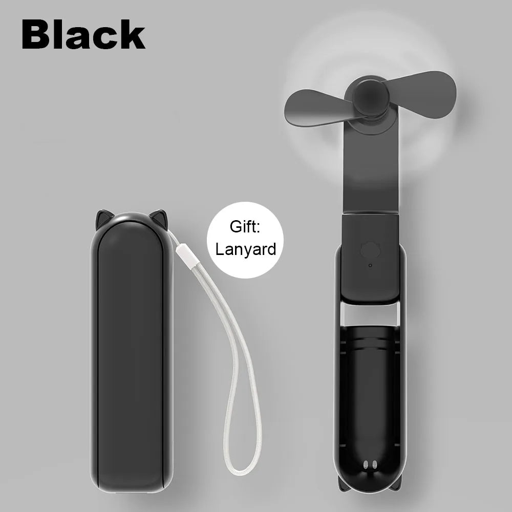 chargeable 3 Speed Mini Handheld Fan